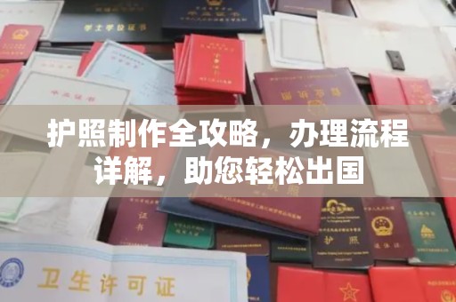 色达护照制作全攻略，办理流程详解，助您轻松出国