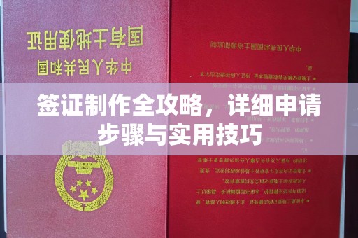 色达签证制作全攻略，详细申请步骤与实用技巧